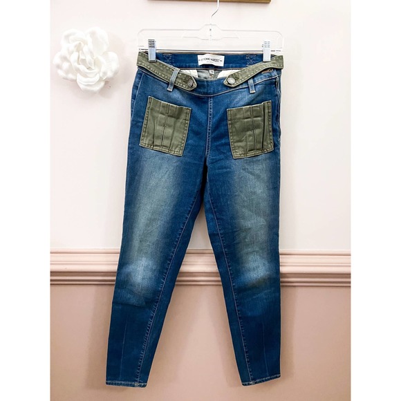 Etienne Marcel Skinny Jeans w/ side Zip Size 28 - Picture 1 of 6